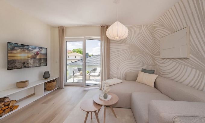 Ueckeritz Apartamento | Cozy vacation home "Domizil zum Lerchengrund 06" in Ückeritz near the beach
