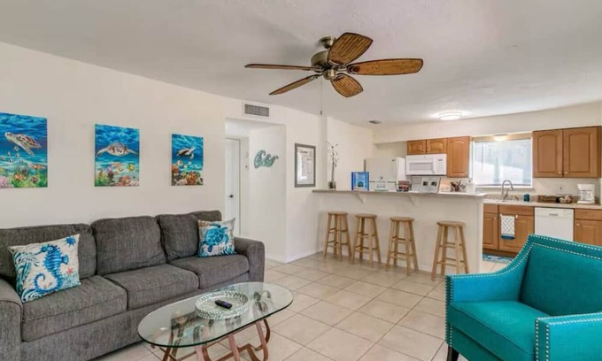 Cocoa Beach Casa | Tiki Turtle Tropical Retreat: Kayaks, Bikes & Cocoa Beach Bliss!