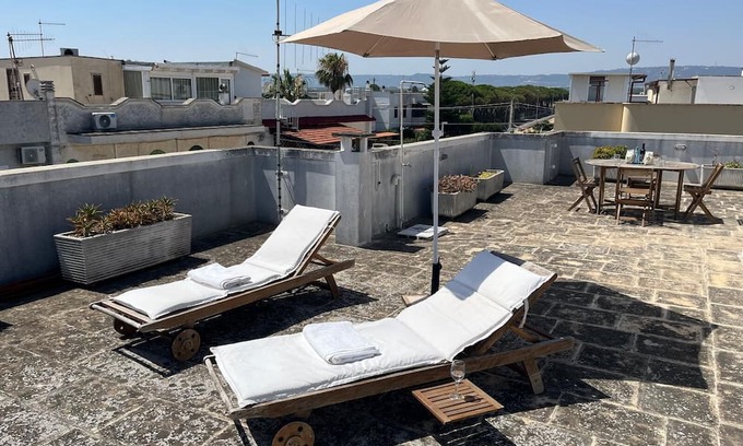 Savelletri Casa | White Villa with Large Terrace Panoramic View