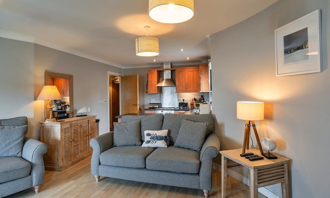 Newquay Apartamento | Apartment in Watergate Bay with Sea Views