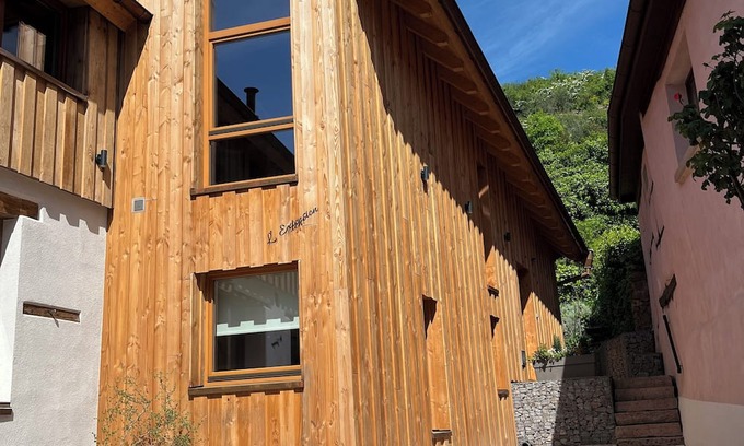 Turckheim Casa | Brand side: Extension. A completely original, modern and unique wooden house