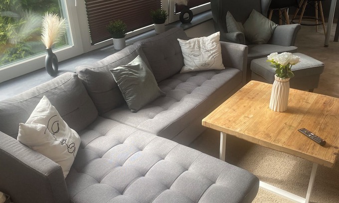 Langenhorn Apartamento | Quiet vacation apartment in the village, close to the North Sea and Denmark.