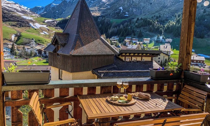 Bivio Apartamento | Vacation apartment with a wonderful view of the mountains