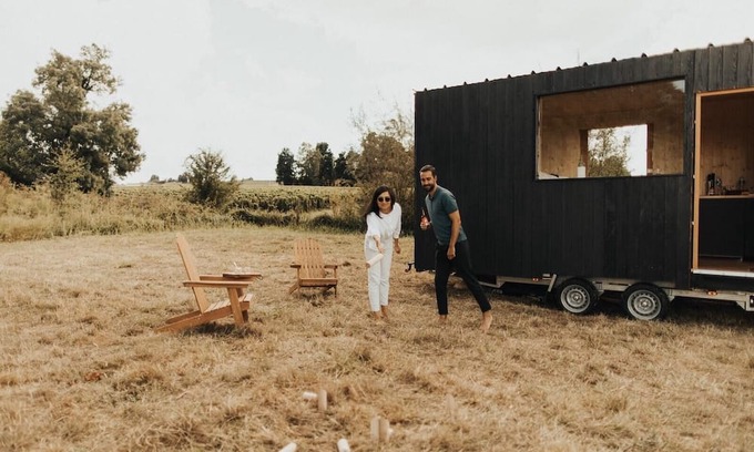 Saint-Emilion Cabina | Tiny House in the heart of an organic Saint Emilion vineyard