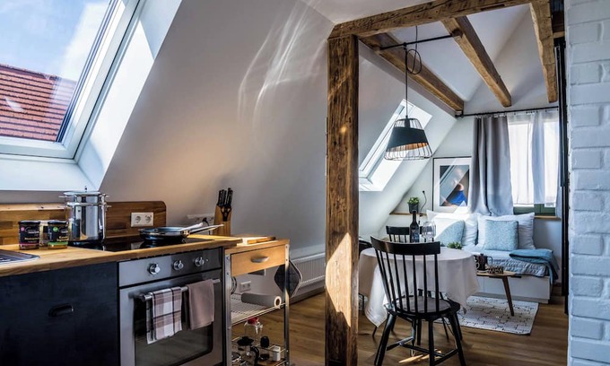 Besigheim Apartamento | THE LOFT Studio approx. 40 sqm in the middle of the historic old town of Besigheim