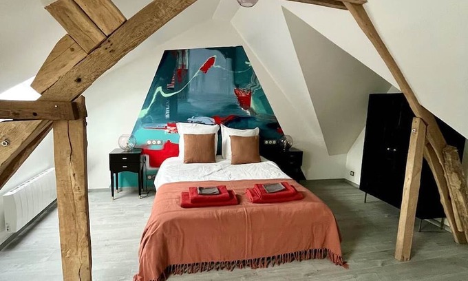 La Madelaine-sous-Montreuil Apartamento | Gîte Ysé, sleeps 4