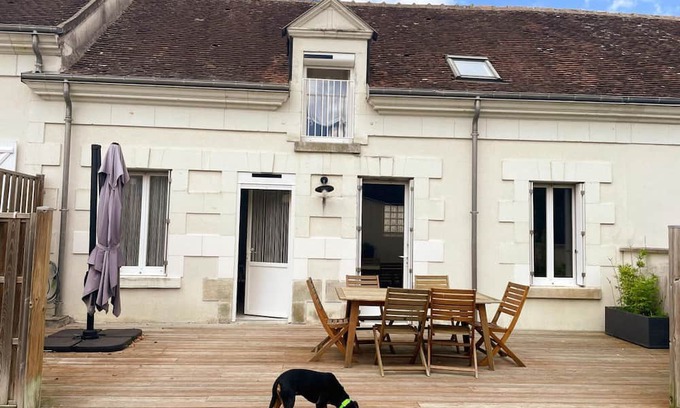 Meusnes Cabaña | Family cottage with private terrace near Beauval