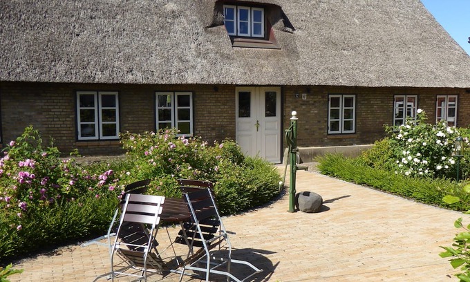 Immenstedt Apartamento | Koopmanns-Hus Extraordinary-Hyggelig-under a thatched roof for 2 persons