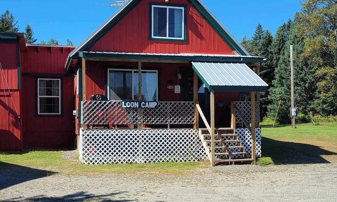 Franklin County Cabina | Loon Camp, sleeps 2 to 12, direct ATV trail access!