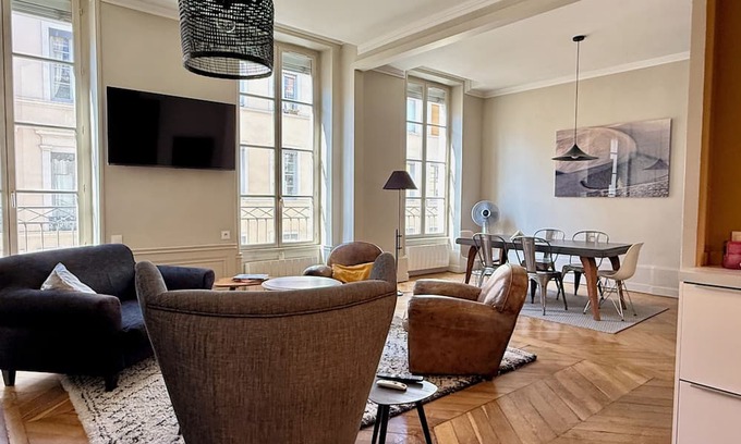 Carnot - Gailleton Apartamento | Center presqu'île, luxury apartment between Perrache station and Bellecour
