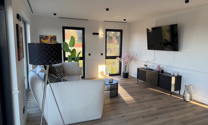 Sankt Wendel Apartamento | Exclusive apartment with whirlpool & view