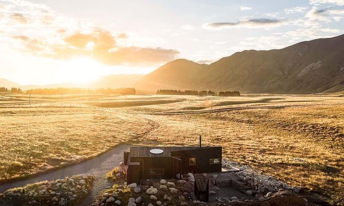 Ben Ohau Cabina | Skylark Cabin – Private Luxury Escape with Hot Tub