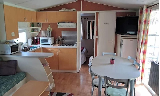 Minzac Casa | Mobile home in the heart of nature