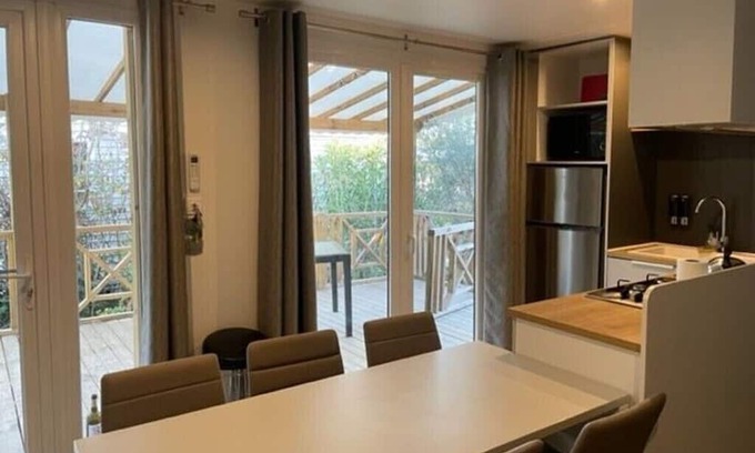 Argeles-sur-Mer Apartamento | Mobil Home O'Hara - Camping Del Mar Village 4* - Seaside in Argelès Plage