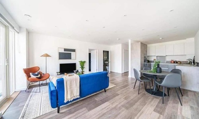 Gascoigne Apartamento | Stunning Spacious Apartment in East London