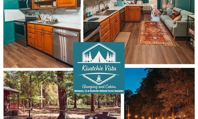 Melder Cabina | Solitude at National Forest Private Cabin at Kisatchie Vista