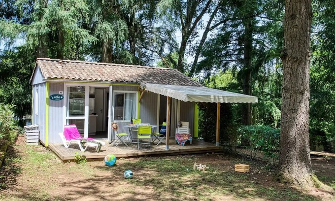 Payrac Chalet De Esquí | Camping Sunêlia Le Séquoia * - Chalet Prestige 35m² 2 chambres - Clim 5 personnes