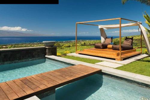 Lahaina Casa | Ultimate Family Escape: Private Residence with Infinity Pool Jacuzzi WiFi Outdoor Shower Gourmet Kitchen