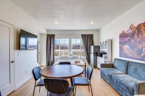 Heber Apartamento | Mountain-View Studio about 19 Mi to Park City!