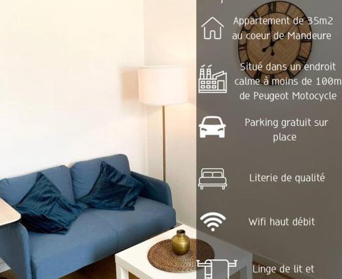 Mandeure Apartamento | L’atelier des rêves